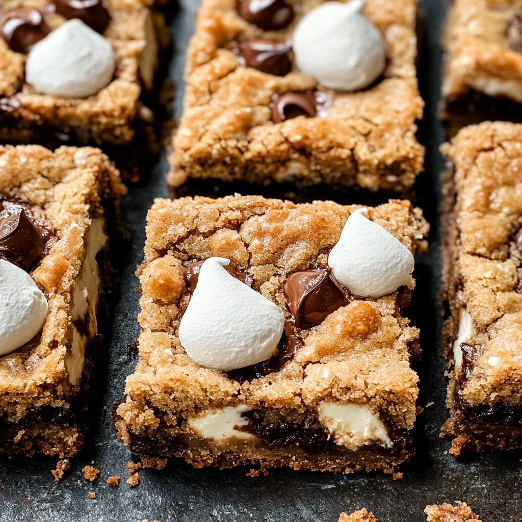A square dessert with whipped cream and chocolate chips on top.