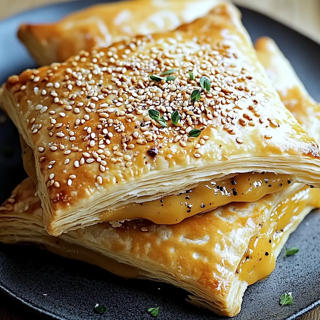 A tasty breakfast pocket sitting on a white plate.