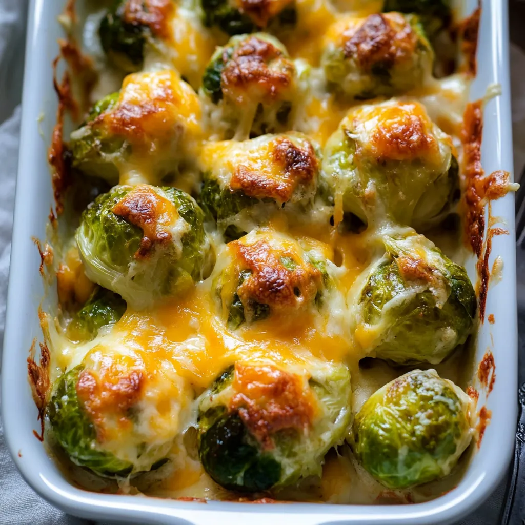 A dish of food with cheese and broccoli.