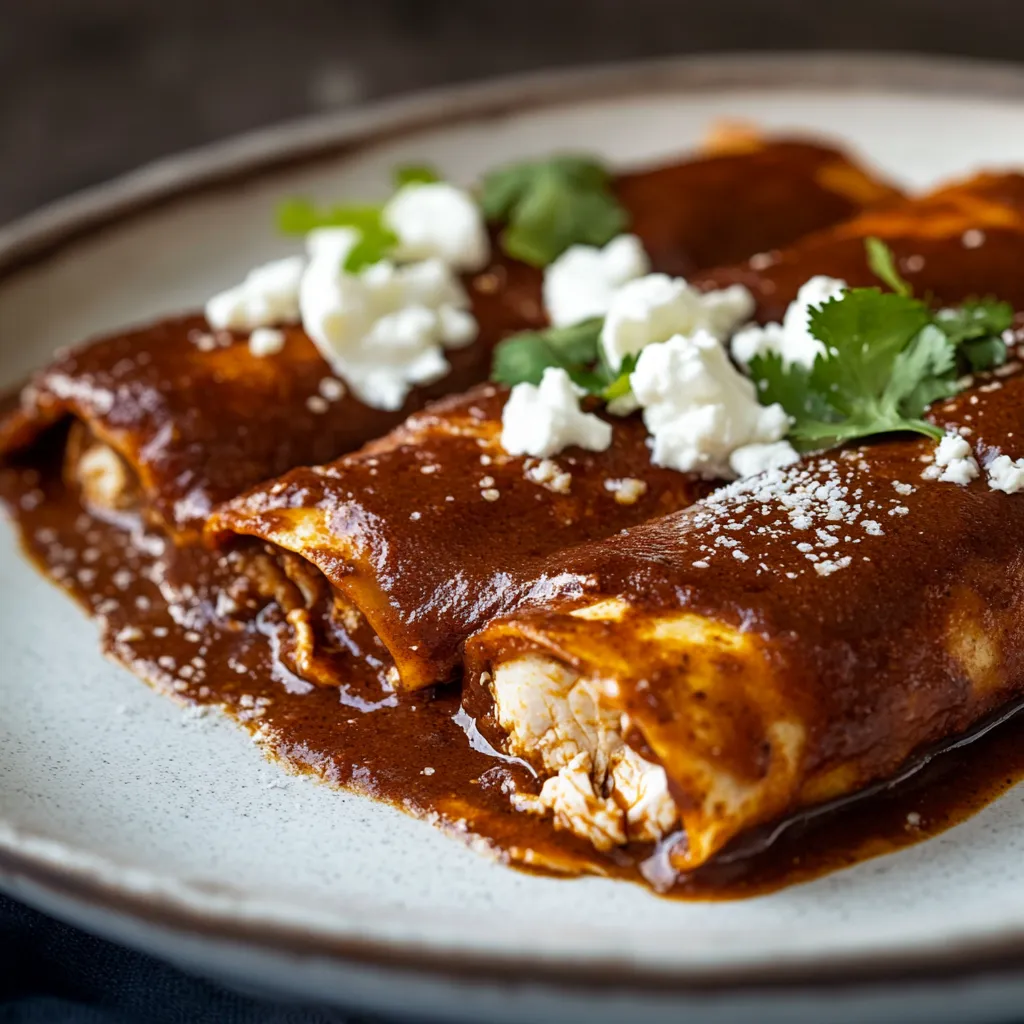 A plate of food with white cheese on top.
