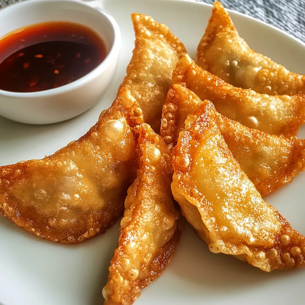 A plate of food with a dipping sauce.
