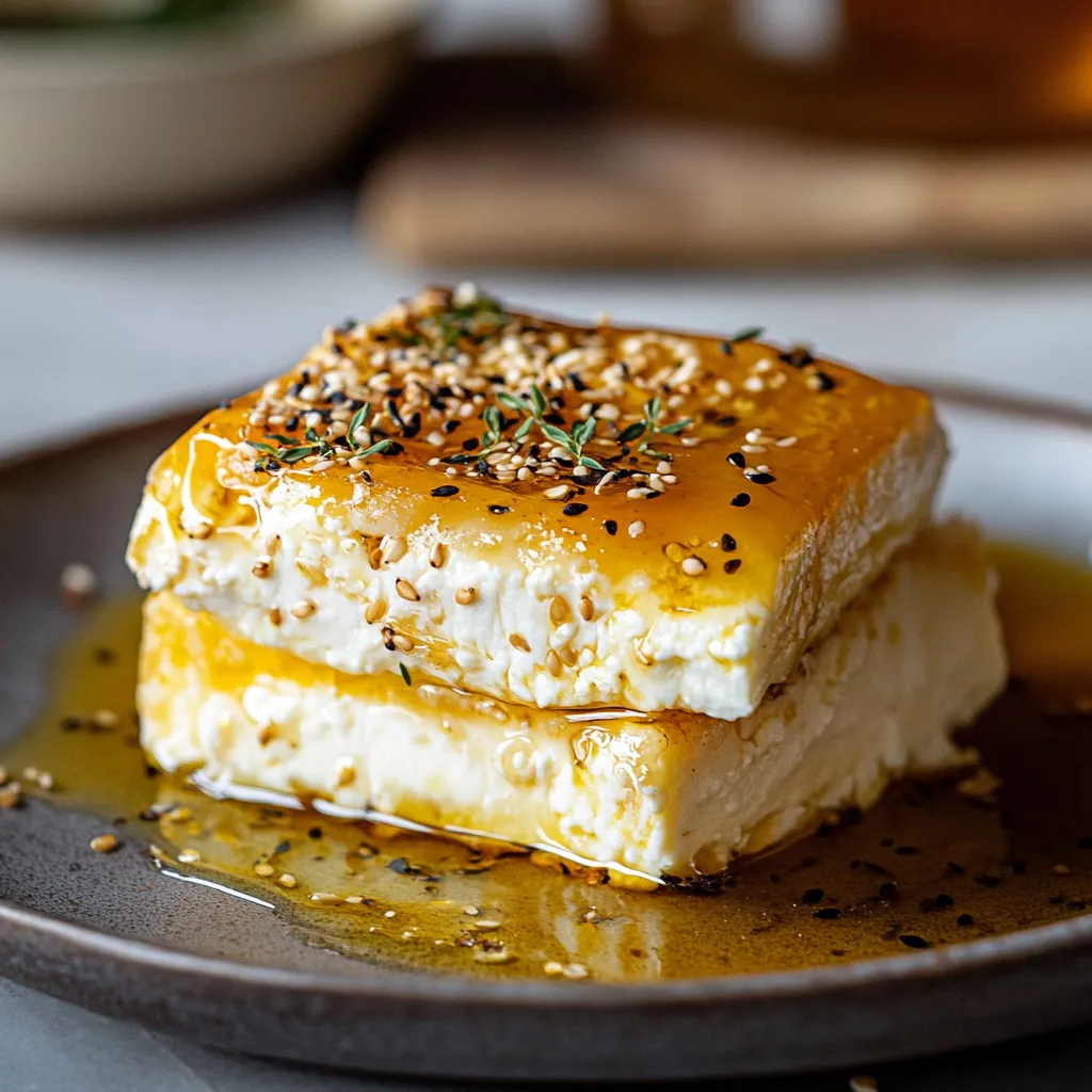 A plate of food with sesame seeds on it.