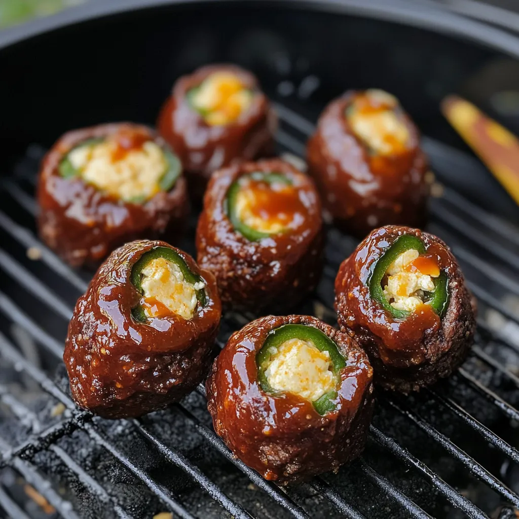 A BBQ grill with a variety of foods on it.