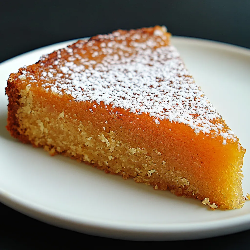 A slice of cake on a white plate.