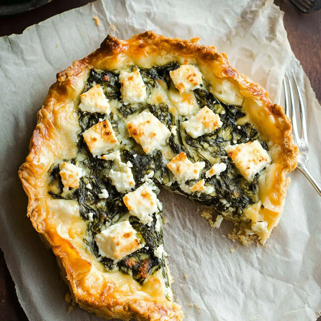 A slice of pie on a napkin.