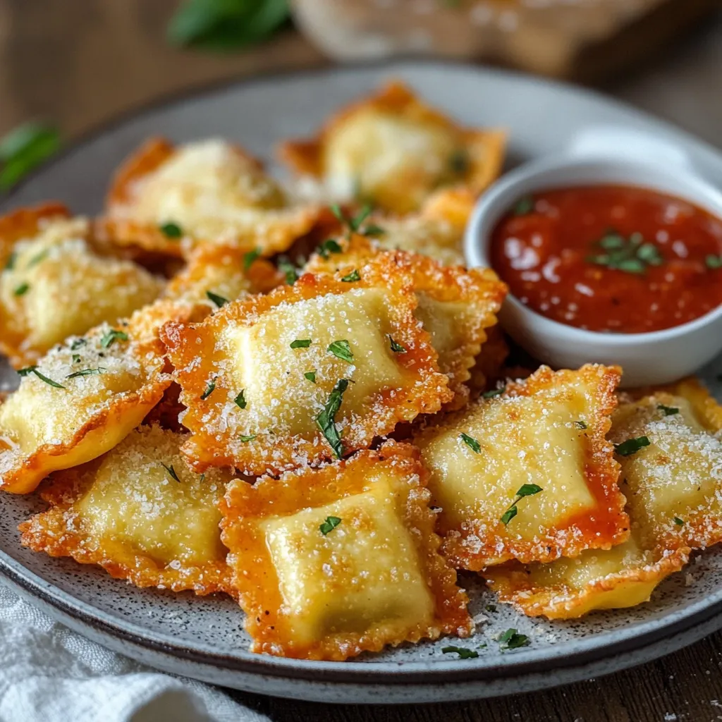 A plate of pasta with sauce.