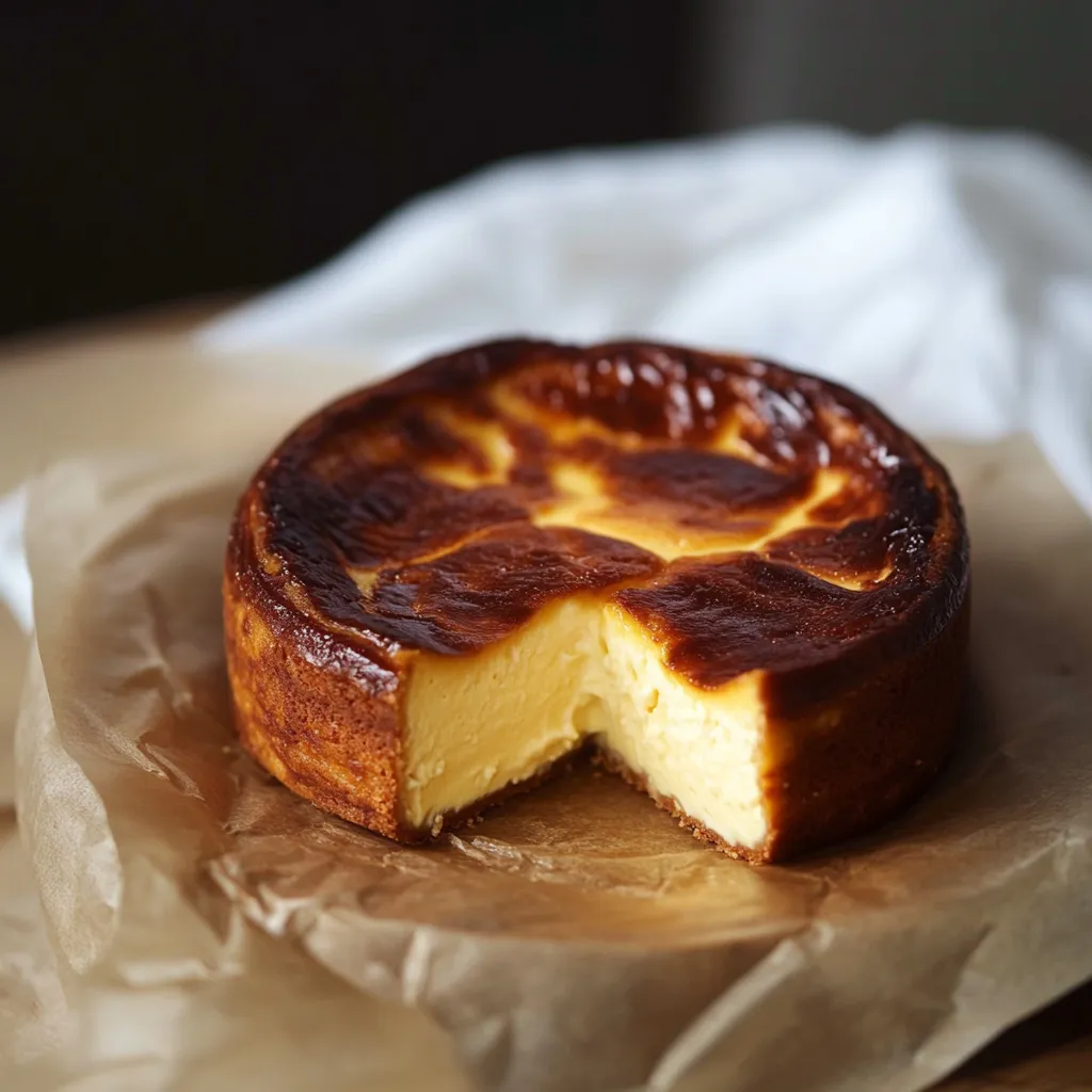 A slice of cheesecake on a paper towel.