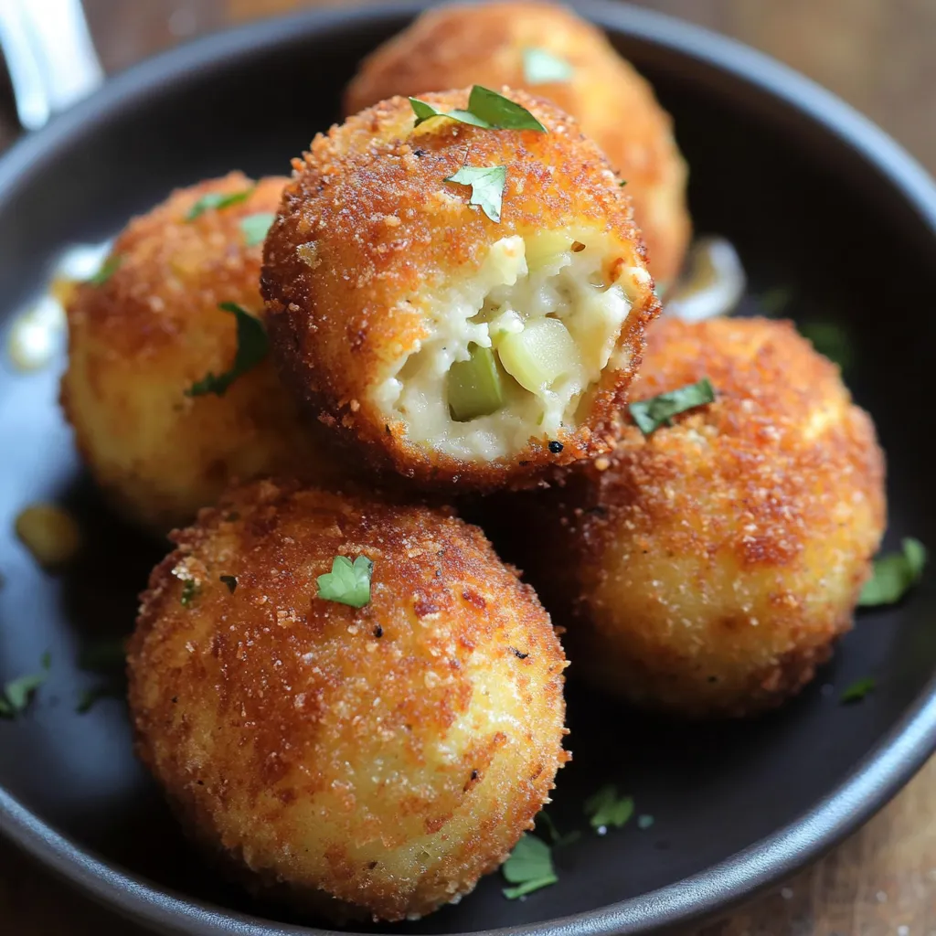 A bowl of food with a green herb on top.