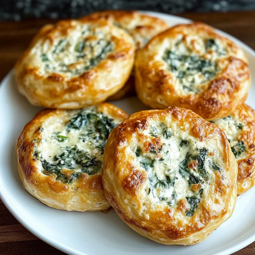 A plate of four blueberry filled pastries.