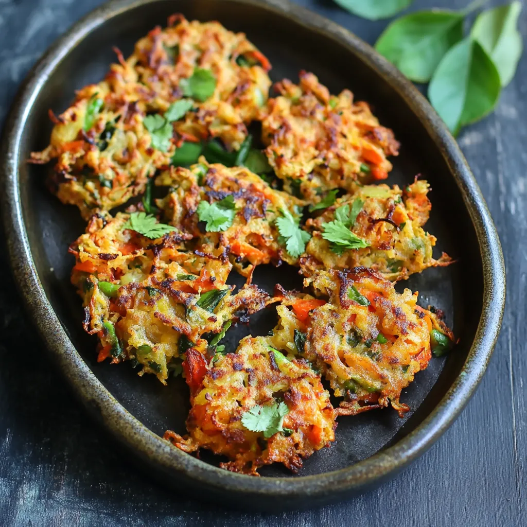 A bowl of food with a green leaf on top.