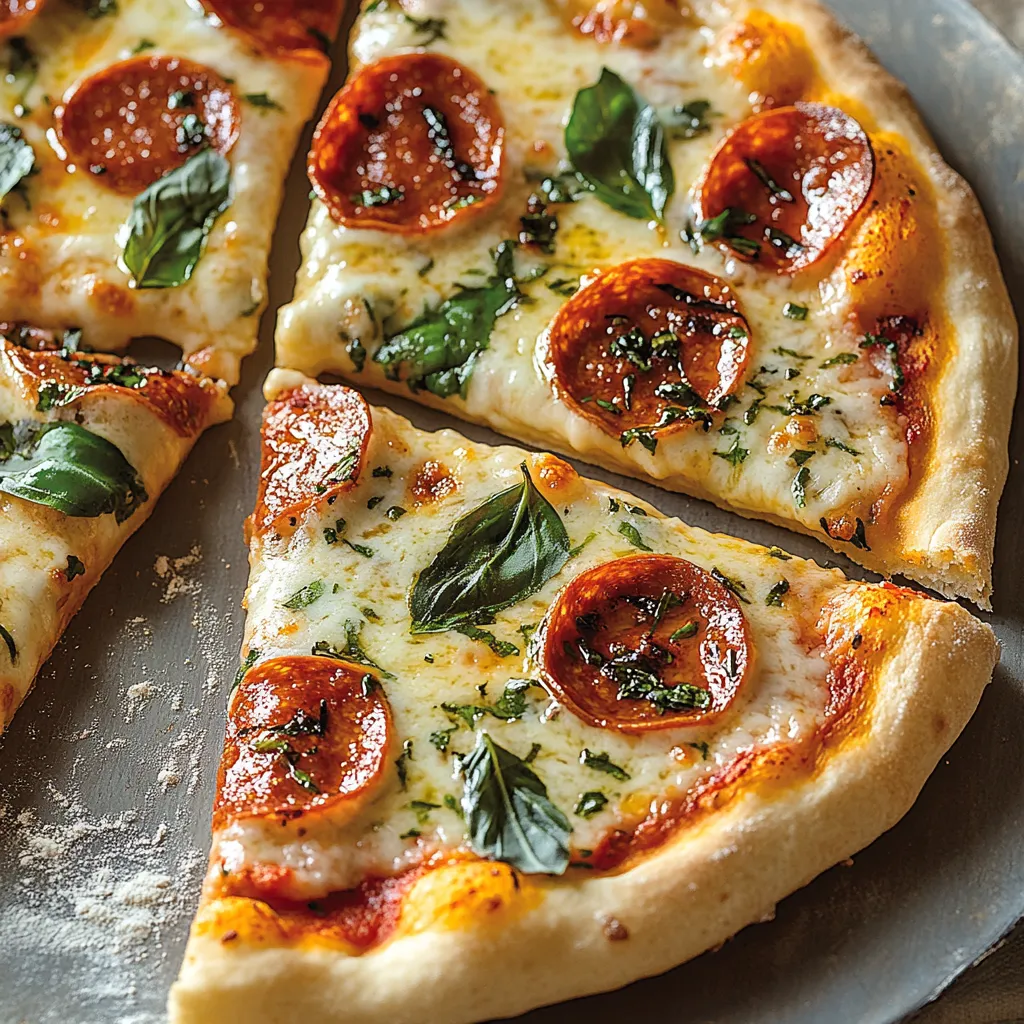 A slice of pizza with pepperoni and cheese.