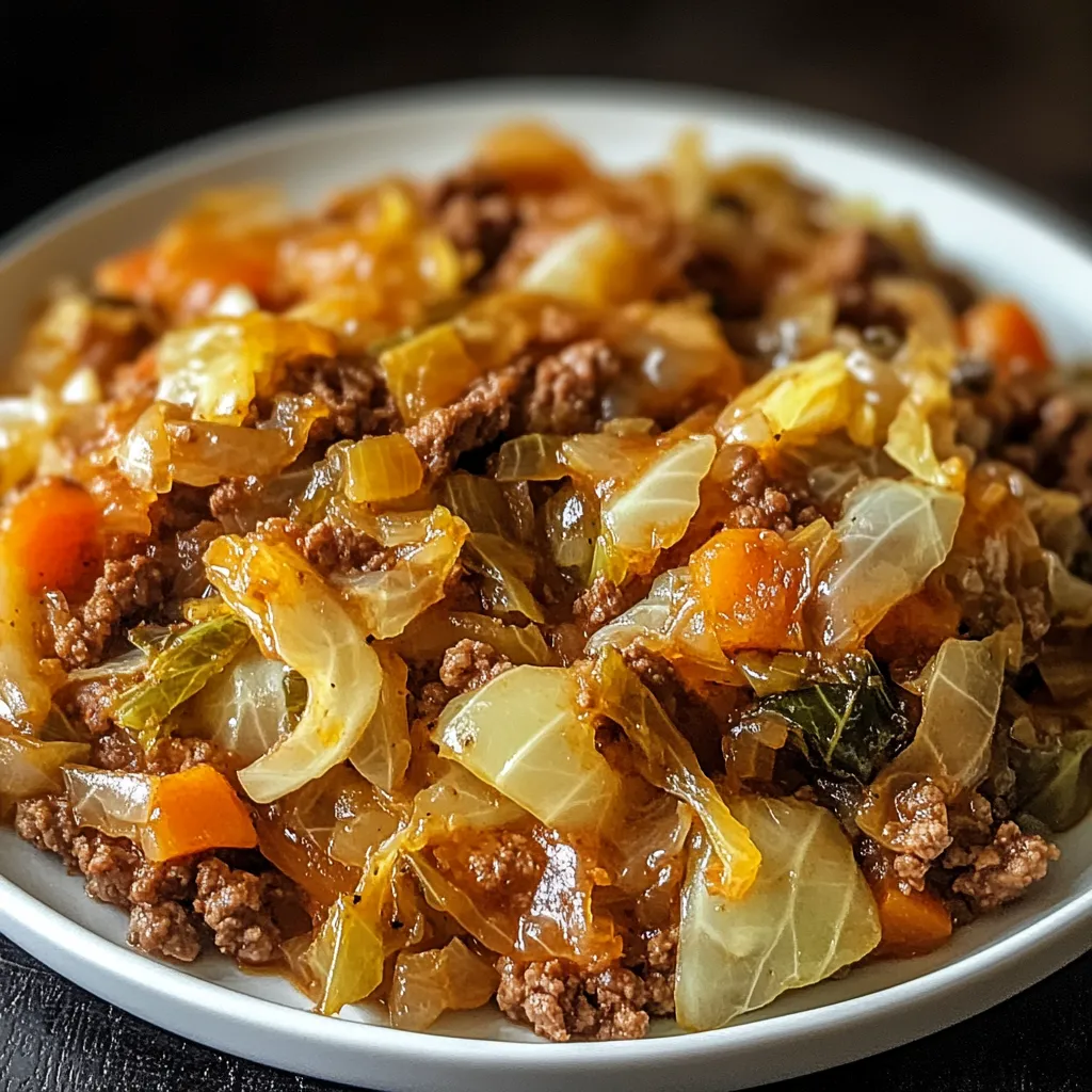 A white plate with a bowl of meat and vegetables.