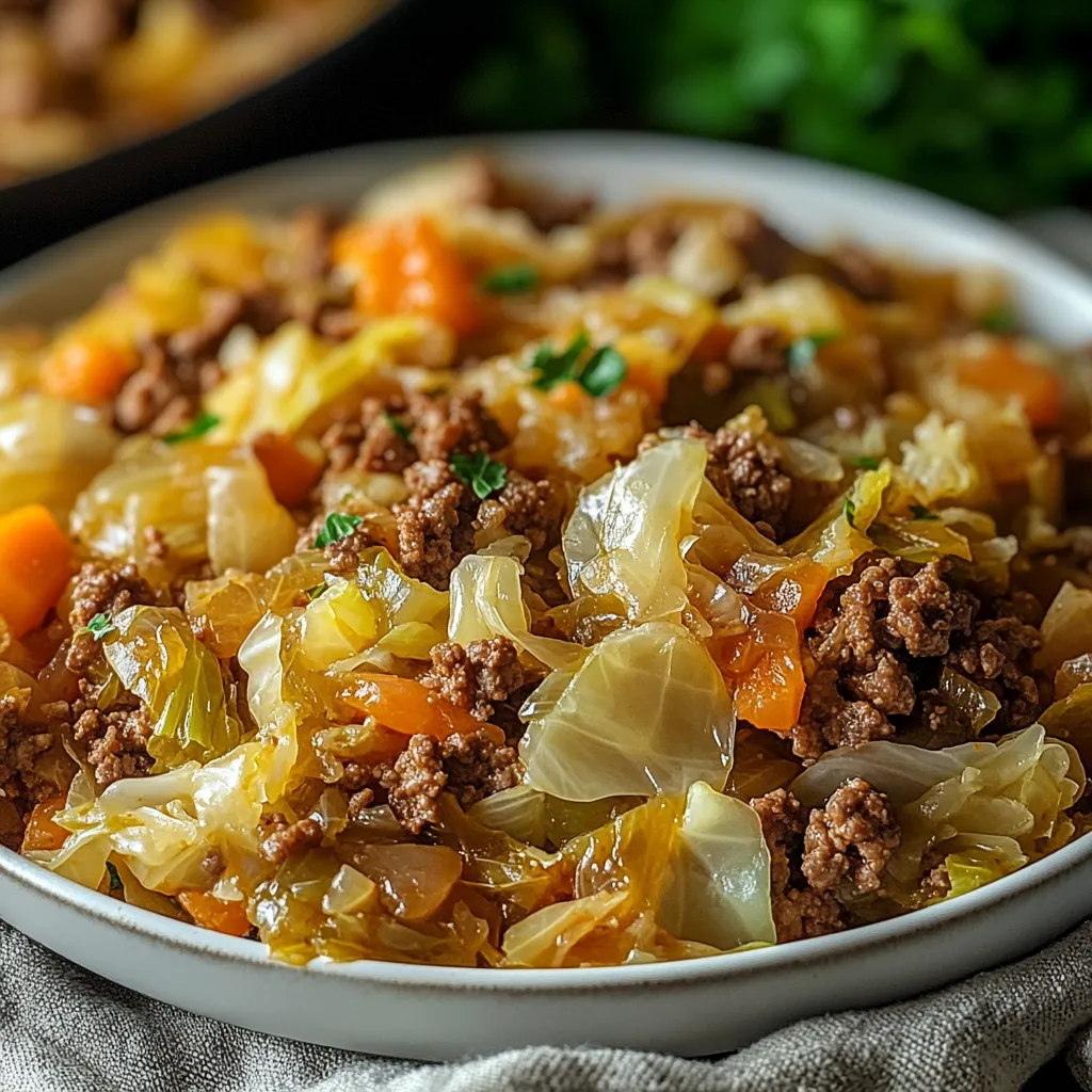 A bowl of food with meat and vegetables.