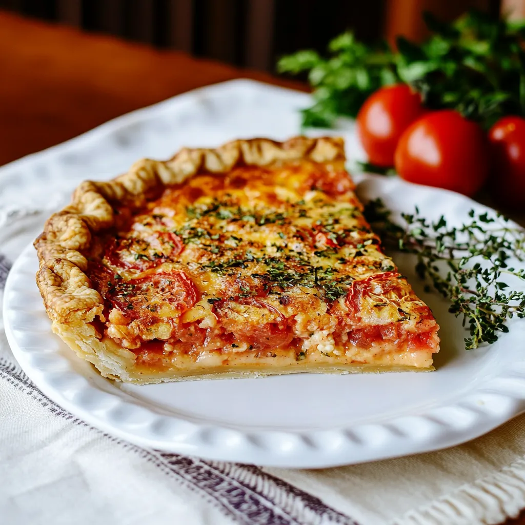 A slice of pizza on a plate.