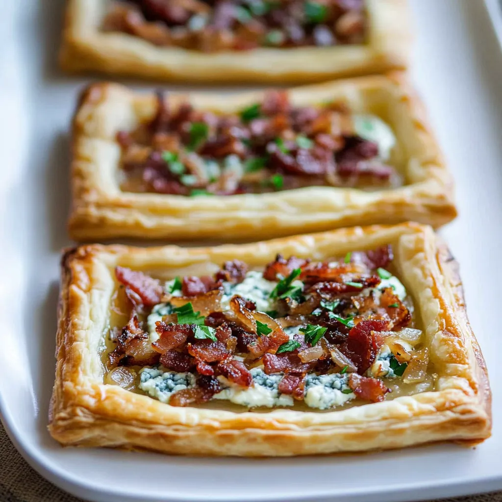 A plate of bacon and cheese quiches.