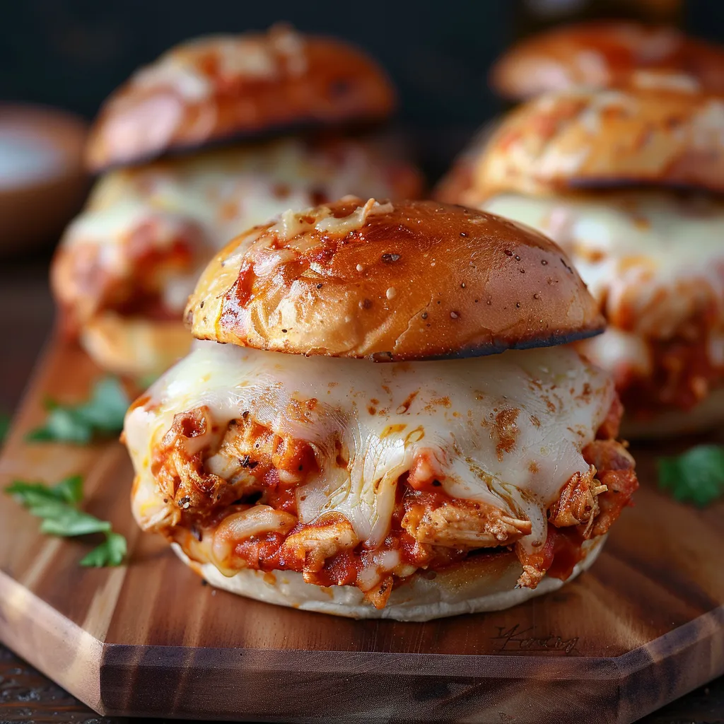 A close up of a chicken sandwich.